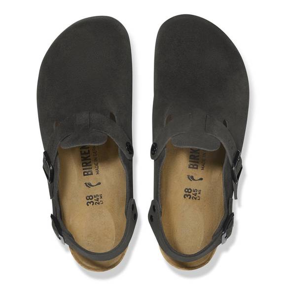 Birkenstock Men\'s Black Suede Clogs main image 3